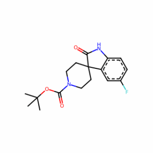 tert-Butyl 5-fluoro-2-oxospiro[indoline-3,4′-piperidine]-1′-carboxylate