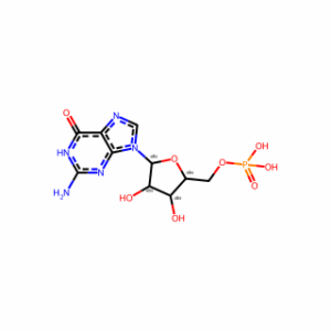 ((2R,3S,4R,5R)-5-(2-Amino-6-oxo-1H-purin-9(6H)-yl)-3,4-dihydroxytetrahydrofuran-2-yl)methyl dihydrogen phosphate