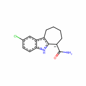 (6S)-2-Chloro-5,6,7,8,9,10-hexahydrocyclohept[b]indole-6-carboxamide