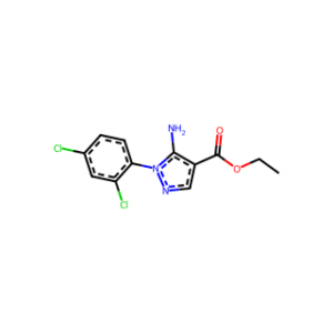 Ethyl 5-amino-1-(2,4-dichlorophenyl)-1H-pyrazole-4-carboxylate