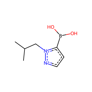 (1-Isobutyl-1H-pyrazol-5-yl)boronic acid
