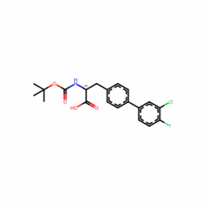 (R)-2-((tert-Butoxycarbonyl)amino)-3-(3′-chloro-4′-fluoro-[1,1′-biphenyl]-4-yl)propanoic acid