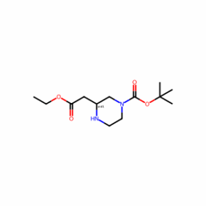 tert-Butyl 3-(2-ethoxy-2-oxoethyl)piperazine-1-carboxylate