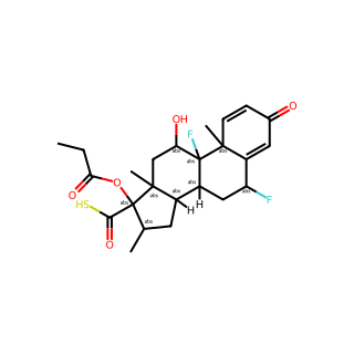 (6α,11β,16α,17α)-6,9-Difluoro-11-hydroxy-16-methyl-3-oxo-17-(1-oxopropoxy)androsta-1,4-diene-17-carbothioic acid