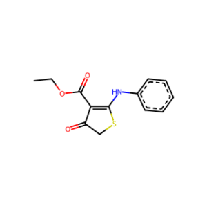 Ethyl 4-oxo-2-(phenylamino)-4,5-dihydrothiophene-3-carboxylate