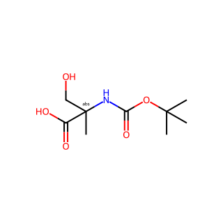 (S)-2-((tert-Butoxycarbonyl)amino)-3-hydroxy-2-methylpropanoic acid
