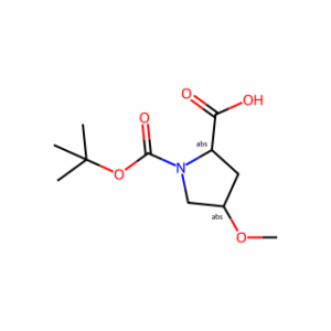 (2S,4S)-1-(tert-Butoxycarbonyl)-4-methoxypyrrolidine-2-carboxylic acid