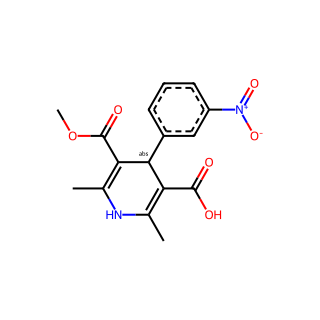 (R)-5-(Methoxycarbonyl)-2,6-dimethyl-4-(3-nitrophenyl)-1,4-dihydropyridine-3-carboxylic acid