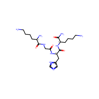 L-Lysinamide, L-lysylglycyl-L-histidyl-
