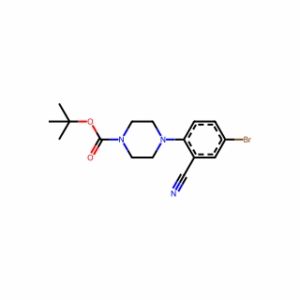 Tert-Butyl 4-(4-Bromo-2-Cyanophenyl)Piperazine-1-Carboxylate