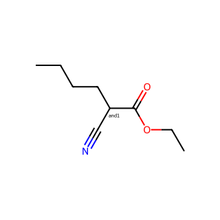 Hexanoic acid,2-cyano-, ethyl ester