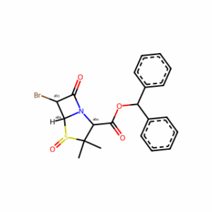 (2S,5R,6S)-Benzhydryl 6-bromo-3,3-dimethyl-7-oxo-4-thia-1-azabicyclo[3.2.0]heptane-2-carboxylate 4-oxide