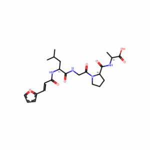(3-(Furan-2-yl)acryloyl)-L-leucylglycyl-L-prolyl-L-alanine