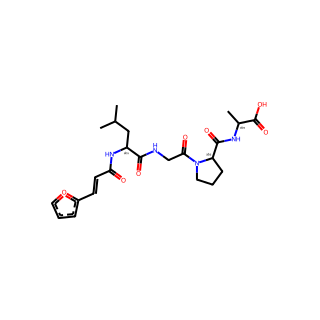 (3-(Furan-2-yl)acryloyl)-L-leucylglycyl-L-prolyl-L-alanine