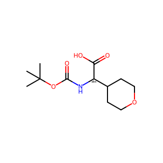 (S)-2-((Tert-Butoxycarbonyl)Amino)-2-(Tetrahydro-2H-Pyran-4-Yl)Acetic Acid