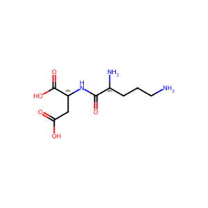 (S)-2-((S)-2,5-Diaminopentanamido)succinic acid