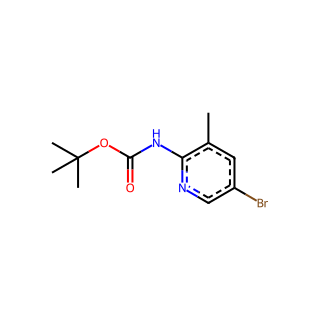 tert-Butyl (5-bromo-3-methylpyridin-2-yl)carbamate