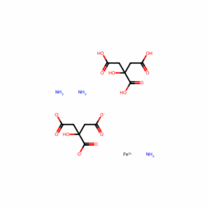 Triammonium iron(III) 2-hydroxypropane-1,2,3-tricarboxylate