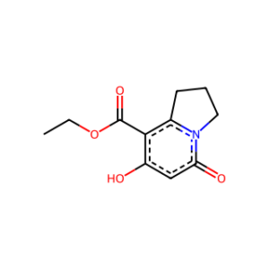 Ethyl 7-hydroxy-5-oxo-1,2,3,5-tetrahydroindolizine-8-carboxylate