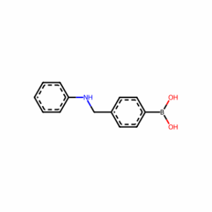 (4-((Phenylamino)methyl)phenyl)boronic acid