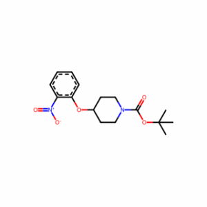 tert-Butyl 4-(2-nitrophenoxy)piperidine-1-carboxylate
