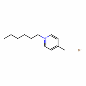 Pyridinium, 1-hexyl-4-methyl-, bromide