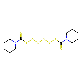 Hexasulfide, bis(1-piperidinylthioxomethyl)