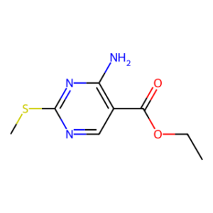Ethyl 4-amino-2-(methylthio)pyrimidin-5-carboxylate