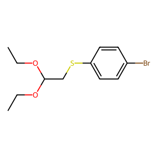 (4-Bromophenyl)(2,2-diethoxyethyl)sulfane