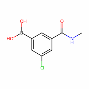 (3-Chloro-5-(methylcarbamoyl)phenyl)boronic acid