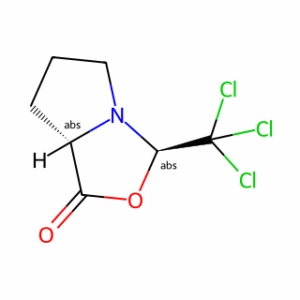 (3R,7aS)-3-(Trichloromethyl)tetrahydropyrrolo[1,2-c]oxazol-1(3H)-one