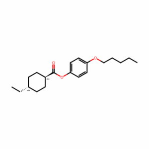 trans-4-(Pentyloxy)phenyl 4-ethylcyclohexanecarboxylate
