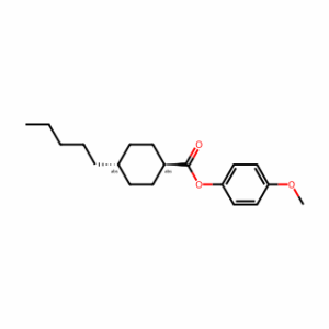 Trans-4-methoxyphenyl 4-pentylcyclohexanecarboxylate