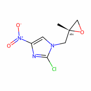 (R)-2-Chloro-1-((2-methyloxiran-2-yl)methyl)-4-nitro-1H-imidazole