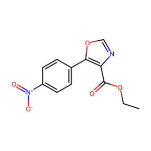 Ethyl 5-(4-nitrophenyl)oxazole-4-carboxylate