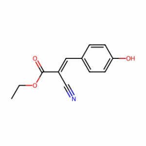(E)-Ethyl 2-cyano-3-(4-hydroxyphenyl)acrylate