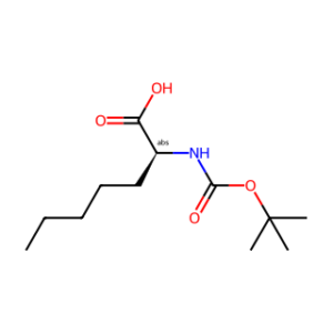 (S)-2-((tert-Butoxycarbonyl)amino)heptanoic acid