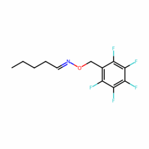 Valeraldehyde-O-pentafluorophenylmethyl-oxime