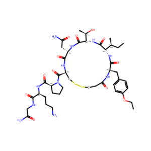 (S)-N-((S)-5-Amino-1-((2-amino-2-oxoethyl)amino)-1-oxopentan-2-yl)-1-((4R,7S,10S,13S,16R)-7-(2-amino-2-oxoethyl)-13-((S)-sec-butyl)-16-(4-ethoxybenzyl)-10-((R)-1-hydroxyethyl)-6,9,12,15,18-pentaoxo-1,2-dithia-5,8,11,14,17-pentaazacycloicosane-4-carbonyl)p