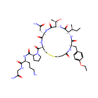 (S)-N-((S)-5-Amino-1-((2-amino-2-oxoethyl)amino)-1-oxopentan-2-yl)-1-((4R,7S,10S,13S,16R)-7-(2-amino-2-oxoethyl)-13-((S)-sec-butyl)-16-(4-ethoxybenzyl)-10-((R)-1-hydroxyethyl)-6,9,12,15,18-pentaoxo-1,2-dithia-5,8,11,14,17-pentaazacycloicosane-4-carbonyl)p