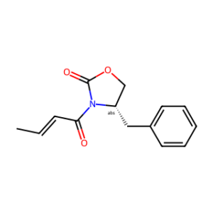 (S,E)-4-Benzyl-3-(but-2-enoyl)oxazolidin-2-one