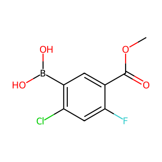 (2-Chloro-4-fluoro-5-(methoxycarbonyl)phenyl)boronic acid