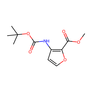 Methyl 3-((tert-butoxycarbonyl)amino)furan-2-carboxylate