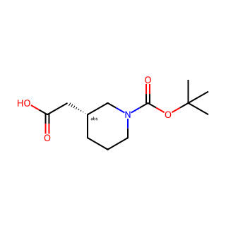 (R)-2-(1-(tert-Butoxycarbonyl)piperidin-3-yl)acetic acid