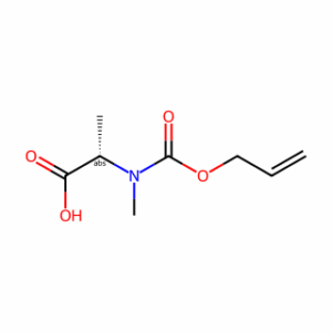 (2S)-2-{methyl[(prop-2-en-1-yloxy)carbonyl]amino}propanoic acid