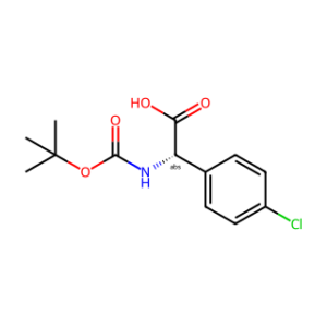 (S)-2-((Tert-Butoxycarbonyl)Amino)-2-(4-Chlorophenyl)Acetic Acid