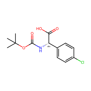 (S)-2-((Tert-Butoxycarbonyl)Amino)-2-(4-Chlorophenyl)Acetic Acid