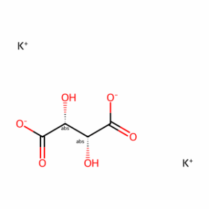 (2R,3R)-2,3-dihydroxysuccinic acid, potassium salt