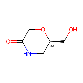 (R)-6-(Hydroxymethyl)morpholin-3-one