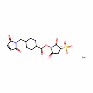 Sulfo-N-Succinimidyl 4-(Maleimidomethyl)cyclohexane-1-carboxylate, Sodium Salt